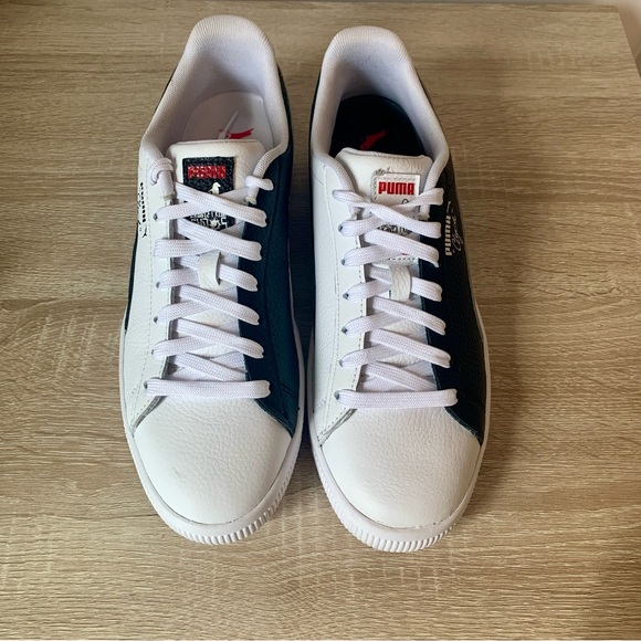 PUMA Clyde x Jeff Staple "Create from Chaos Black & White Sneakers NEW - Picture 2 of 11